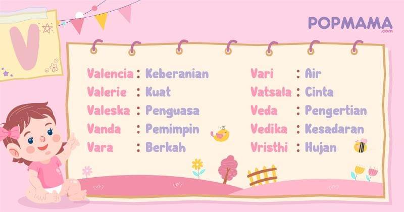 Nama bayi perempuan modern - Popmama.com/Aristika Medinasari